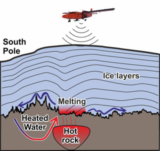 Illustration for article titled Una fuente desconocida de calor geotérmico está derritiendo las capas de hielo de la Antártida